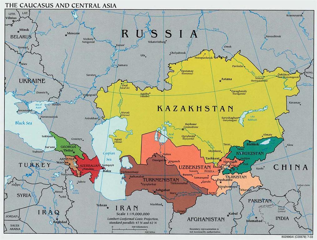 فرصت‌های جدید برای روسیه جهت تقویت حضور در آسیای مرکزی و قفقاز