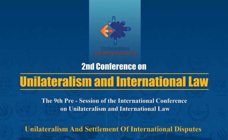 Unilateralism and settlement of international disputes