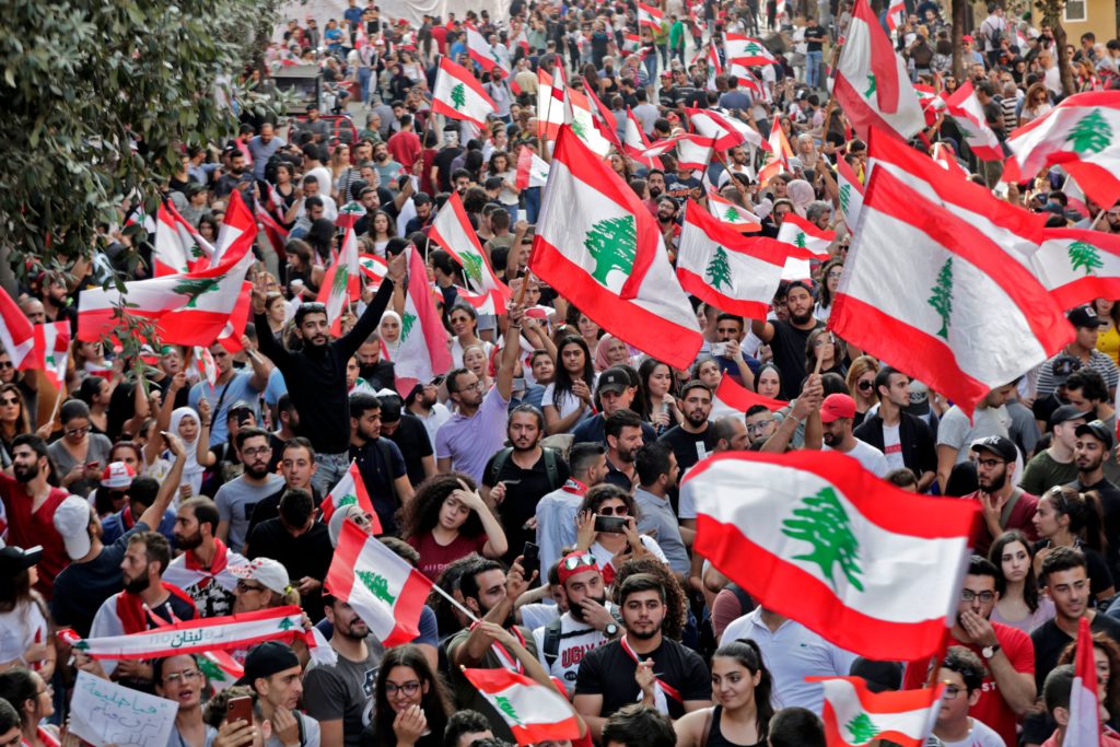 اعتراضات ضددولتی در لبنان: